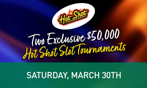 Mohegan Sun's Exclusive $50,000 Hot Shot Slot Tournament